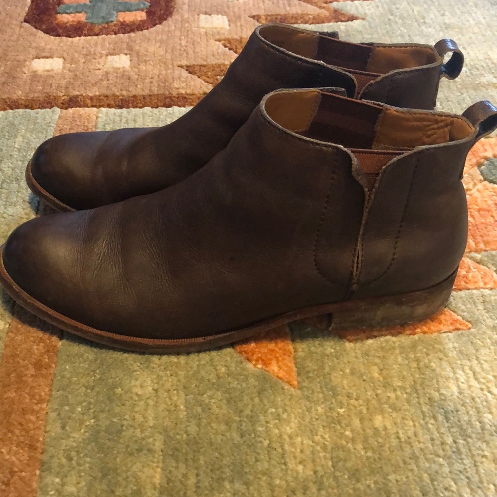 Kork - Ease leather booties